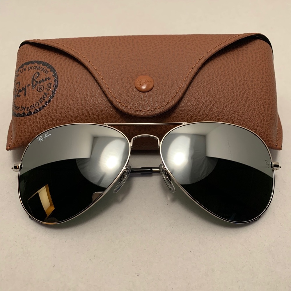 Ray-Ban Aviator Sunglasses RB3025 58-14mm W3277